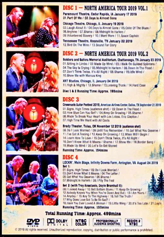 Tedeschi Trucks Band テデスキ・トラックス・バンド/North America