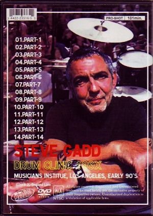 Steve Gadd スティーヴ・ガッド/California USA 90's