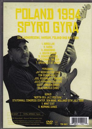 Spyro Gyra スパイロ・ジャイラ/Warsaw,Poland 1994