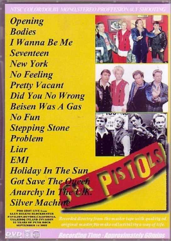 Sex Pistols セックス・ピストルズ/California,USA 2002