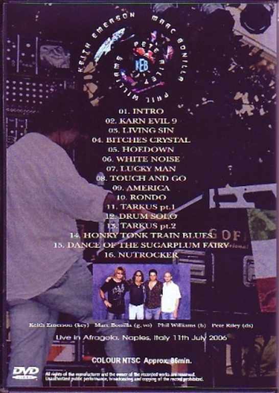 Keith Emerson Band キース・エマーソン/Naples,Italy 2006