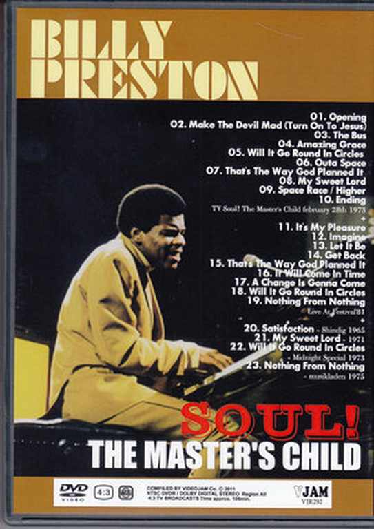 Billy Preston ビリー・プレストン/TV Special & more
