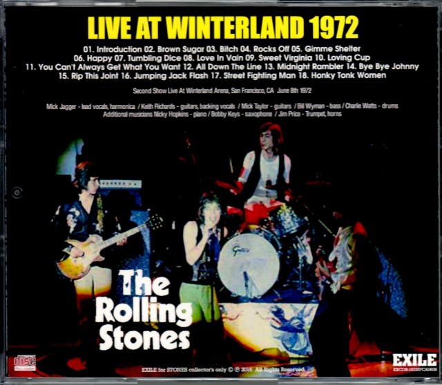 ザ•ローリングストーンズ TOURING PARTY 1972 7CD T.U.B.E.: The Rolling Stones - Touring Party 1972 (SBD/FLAC)