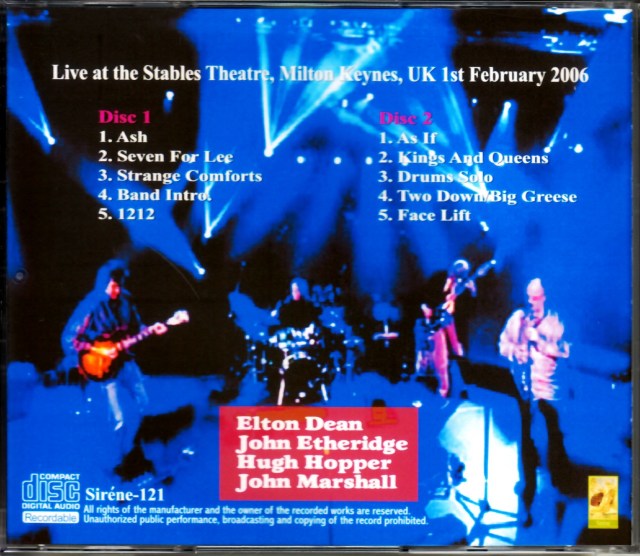 Soft Machine Legacy ソフト・マシーン・レガシー/UK 2006