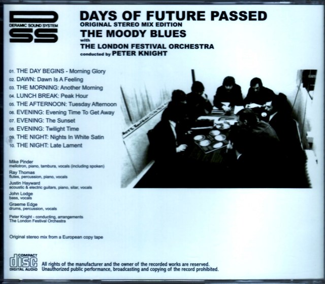 Moody Blues ムーディー・ブルース/Days of Future Passed