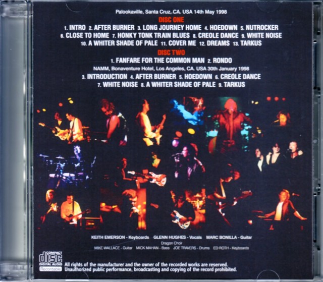 Keith Emerson,Glenn Hughes,Marc Bonilla/Ca,USA 1998