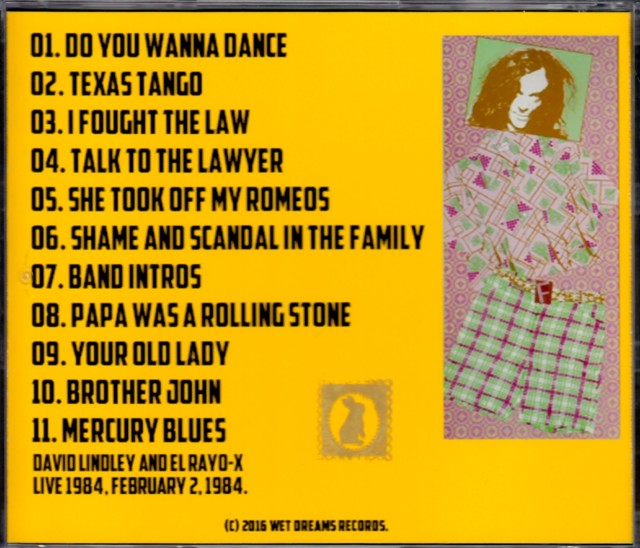 80s USA製 DAVID LINDLEY デヴィッド リンドレー ラスタ希少 デイヴィッド・リンドレーの名演10選｜Lonesome Cowboy