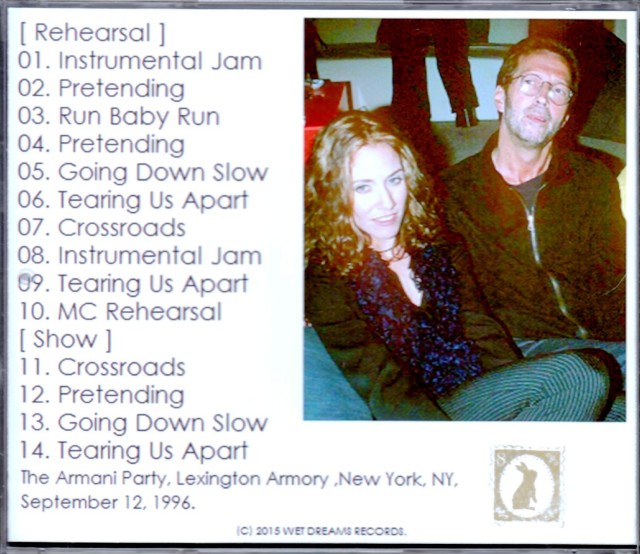 Eric Clapton,Sheryl Crow エリック・クラプトン/Ny,USA 1996