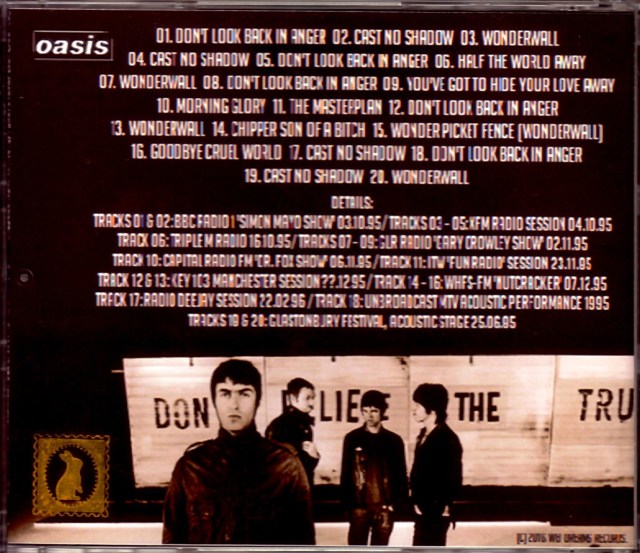希少　oasis ©1995年　フラッグポスター　初期メンバー メモラビリア】 BRITPOPファン狂気乱舞 ～ OASIS, BLUR
