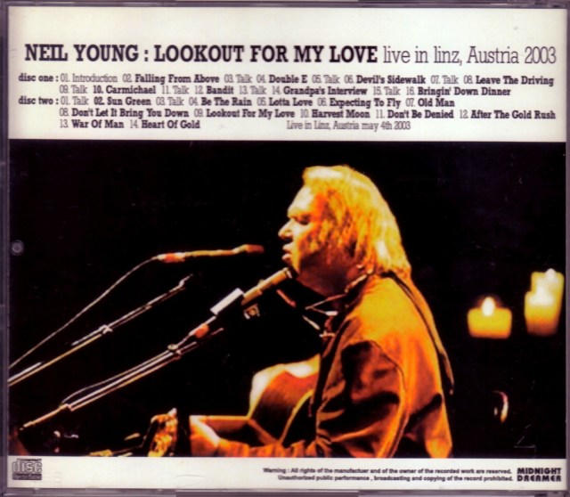 Neil Young ニール・ヤング/Austria 2003