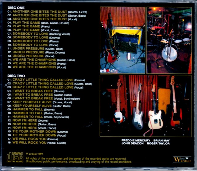 Queen クィーン/Various Multitracks Vol.1