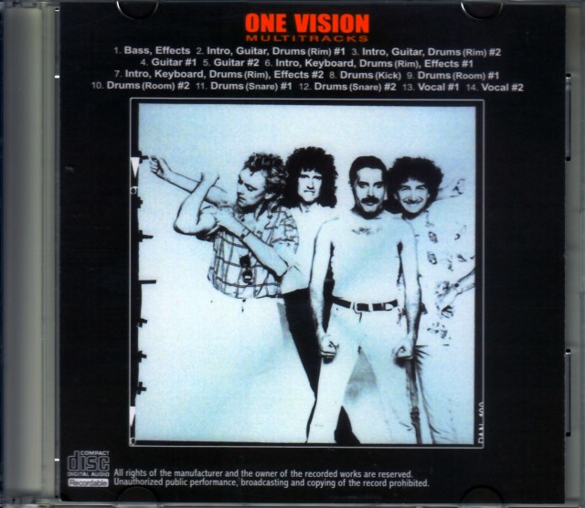 10411 QUEEN / ONE VISION DVD4枚組 10411 QUEEN / ONE VISION DVD4枚組