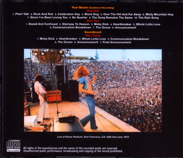 ア*ー様 レッド・ツェッペリン:サンダー・ダウン・アンダー⭐️20CD＆DVD Led Zeppelin レッド・ツェッペリン/CA,USA 1973 AUD & SBD