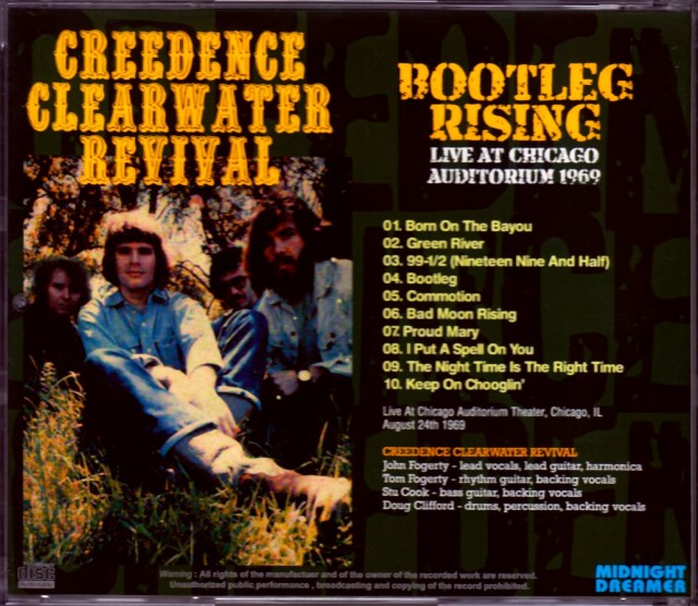◾️USオリジナル盤■CREEDENCE CLEARWATER REVIVAL / 中古レコード入手状況：C.C.R.（1） : 我が人生は、音楽と共に