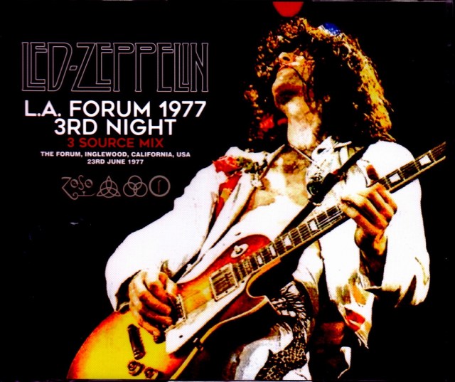 Led Zeppelin レッド・ツェッペリン/CA,USA 6.23.1977 3 Source Mix