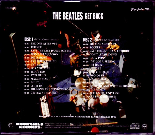 The Beatles/ビートルズ/ Get Back To Let It Be THE BEATLES GET BACK TO LET IT BE WITH SPECIAL EDITION