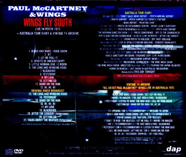 Paul McCartney,Wings ポール・マッカートニー ウィングス/Pearth