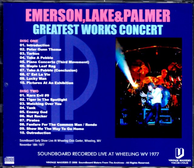 エマーソン,レイク&パーマー CD BOX FANFARE EL&P Amazon.com: Fanfare 1970-1997 (Super Deluxe Boxset): CDs & Vinyl
