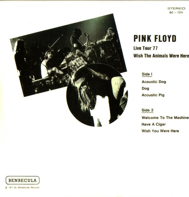 Pink Floyd ピンク・フロイド/Germany 1.23.1977