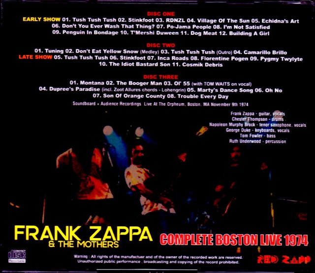 Funky Nothingness [輸入盤][3CD][CD] - フランク・ザッパ