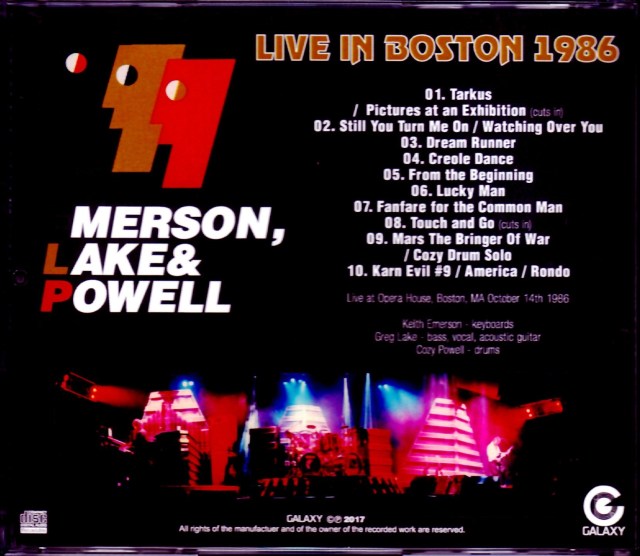 EL&P LPレコード Emerson, Lake & Palmer – E L & P Part 1 – Vinyl (7