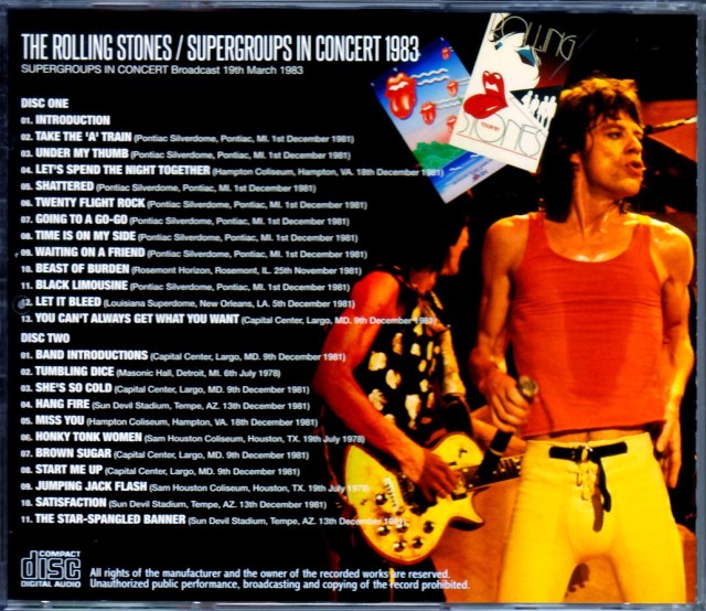 ローリング・ストーンズ / TWENTY FLIGHT ROCK 08) The Rolling Stones - Twenty Flight Rock (From The Vault