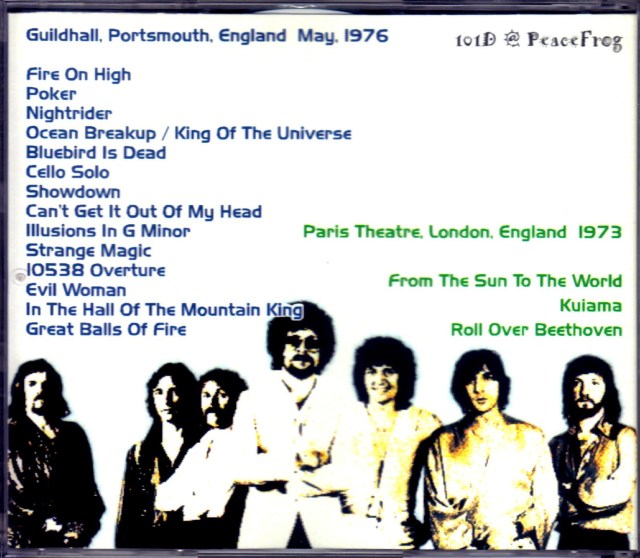 ELO Electric Light Orchestra/England,UK 1976 & more
