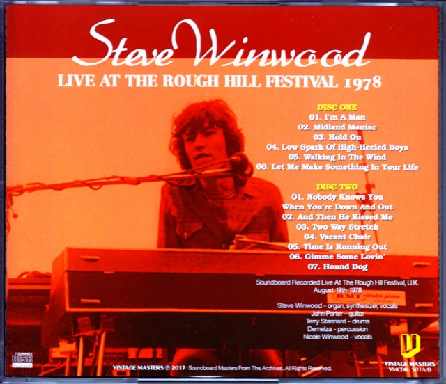Steve Winwood スティーヴ・ウィンウッド/UK 1978