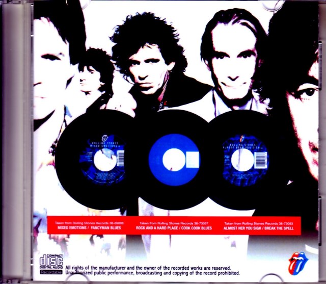 Rolling Stones ローリング・ストーンズSteel Wheels US 7inch