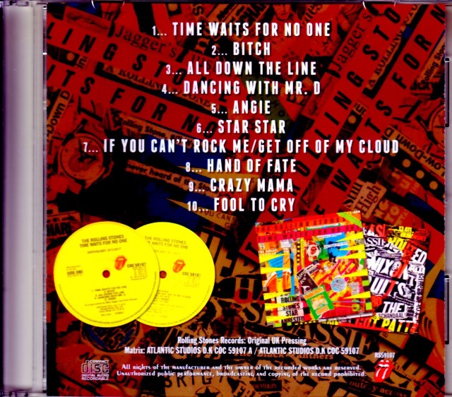 Rolling Stones ローリング・ストーンズ/Time Waits for No One