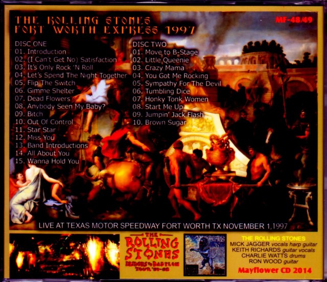 Rolling Stones ローリング・ストーンズ/TX,USA 1997