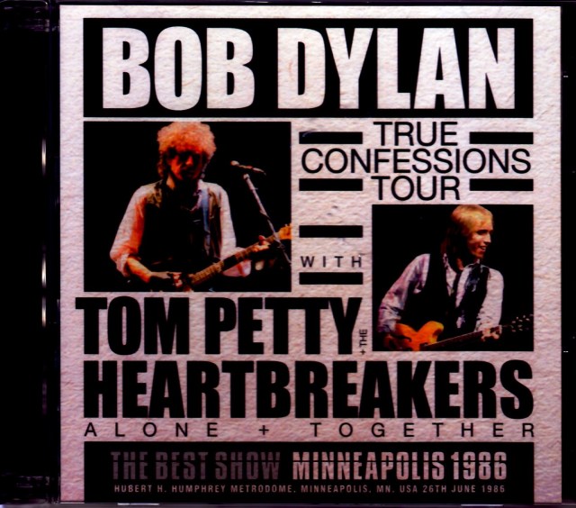 ◾️ボブ・ディラン&トム・ペティ / 1986年シドニー&ワシントン公演 ◾️BOB Bob Dylan,Tom Petty ボブ・ディラン トム・ペティ/MN,USA 1986