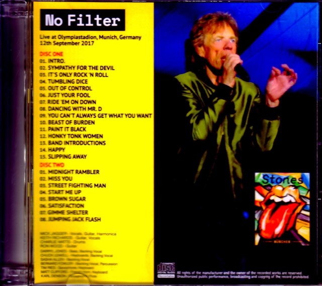 w.germany ローリングストーンズ CD4枚 ROLLING STONES