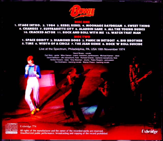 The Rise of David Bowie,デビッドボウイ Amazon | The Rise of David Bowie, 1972-1973 | Rock, Mick