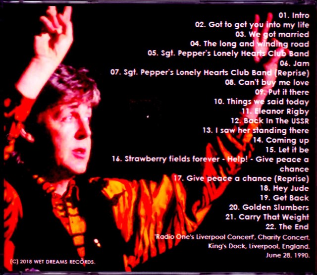 Paul McCartney ポール・マッカートニー/UK 1990