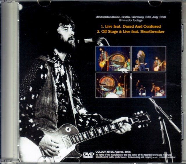Led Zeppelin レッド・ツェッペリン/Germany 7.19.1970