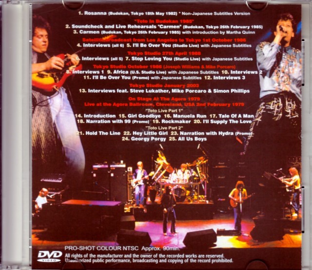 Toto トト/Japan TV Broadcast 1982-2003