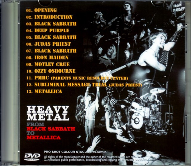 Various Artists/Black Sabbath,Iron Maiden/History of Heavy Metal
