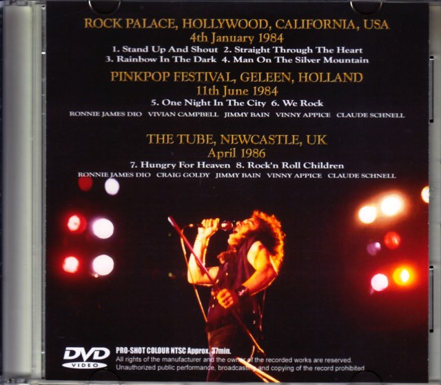 Dio ディオ/Pro-Shot Collection 1984-1986