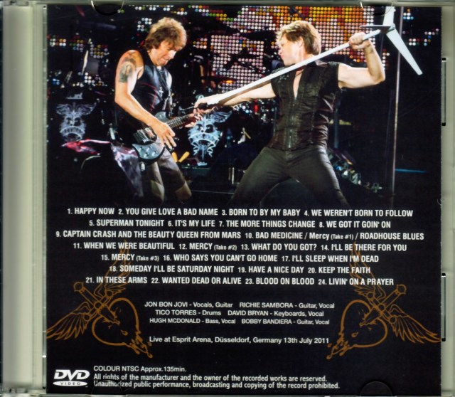 Bon Jovi ボン・ジョヴィ/Germany 2011