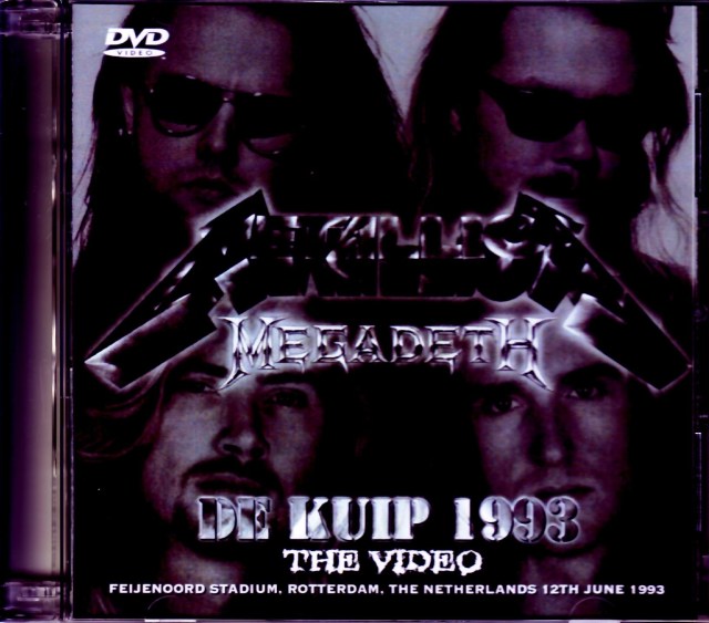 Mettalica,Megadeth メタリカ メガデス/Netherlands 1993