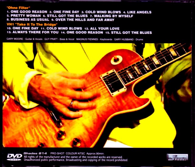 Gary Moore ゲイリー・ムーア/Germany 1997 & more