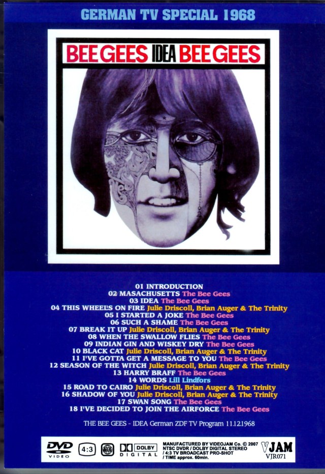 Bee Gees ビージーズ/German TV Special 1968