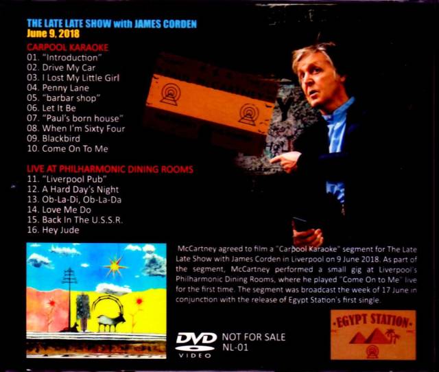 Paul McCartney ポール・マッカートニー/Broadcast 2018 & more