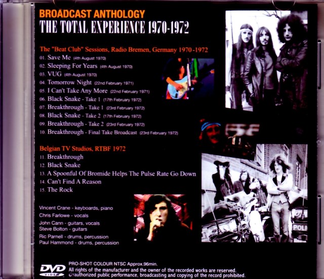 アーティスト名　アトミック・ルースター Atomic Rooster - In Hearing Of Atomic Rooster (1971