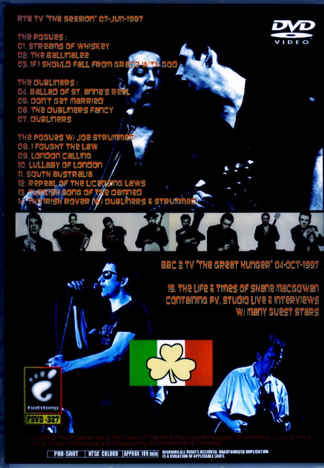 Pogues,Joe Strummer ポーグス/TV Session 1987