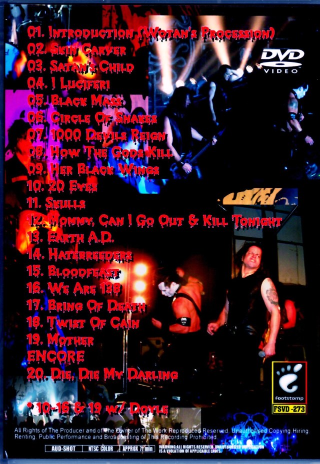 Danzig,Misfits ダンジグ/PA,USA 2005