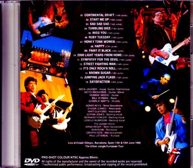 ローリング・ストーンズ/JAPAN TOUR 2014 DVD＋CD 3セット ローリング・ストーンズ / 日本公演 2014年3月4日 東京ドーム