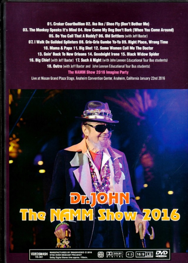 D*子様 ドクター・ジョン　シングルレコード１枚 D*子様 ドクター・ジョン シングルレコード1枚 DR. JOHN / ドクター