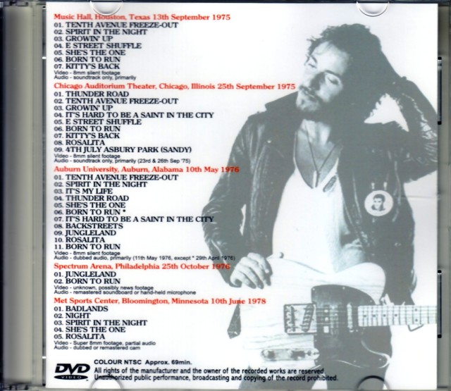 レアBruce Springsteen サインCD ブルーススプリングスティーン Bruce Springsteen ブルース・スプリングスティーン/Born to Run Sessions